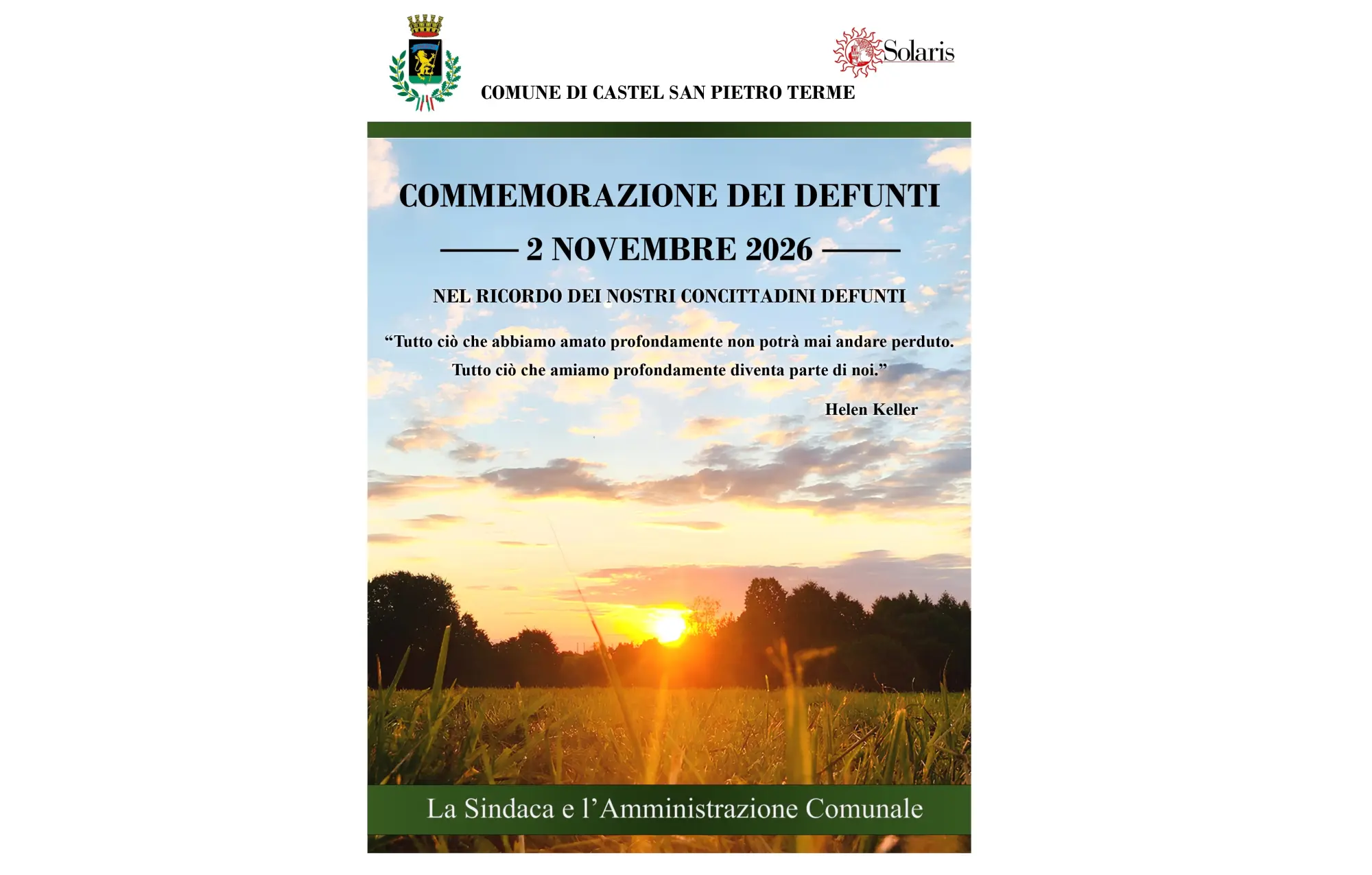 Commemorazione dei Defunti