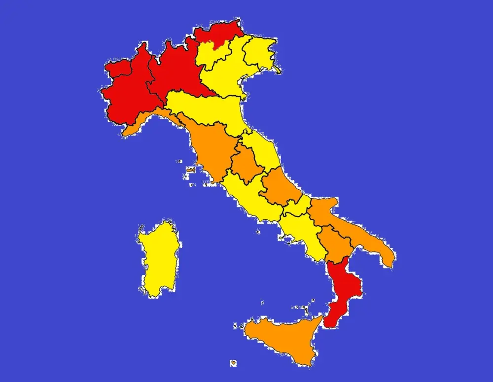 Dal 14 novembre ulteriori restrizioni per l