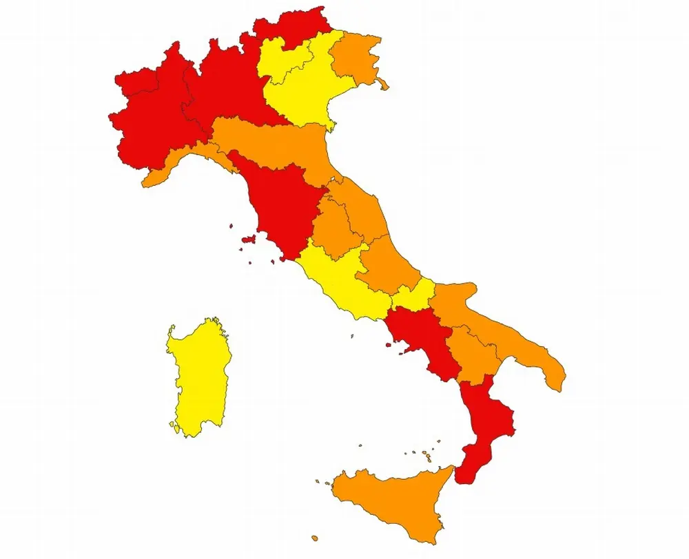 Emilia Romagna zona arancione: dal 15 novembre bar e ristoranti chiusi, stop spostamenti tra comuni