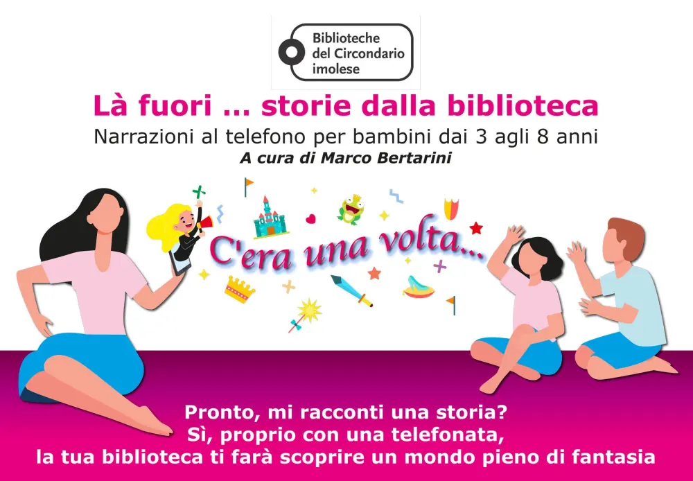 Là fuori… Storie dalla biblioteca: progetto a distanza per bambini/e