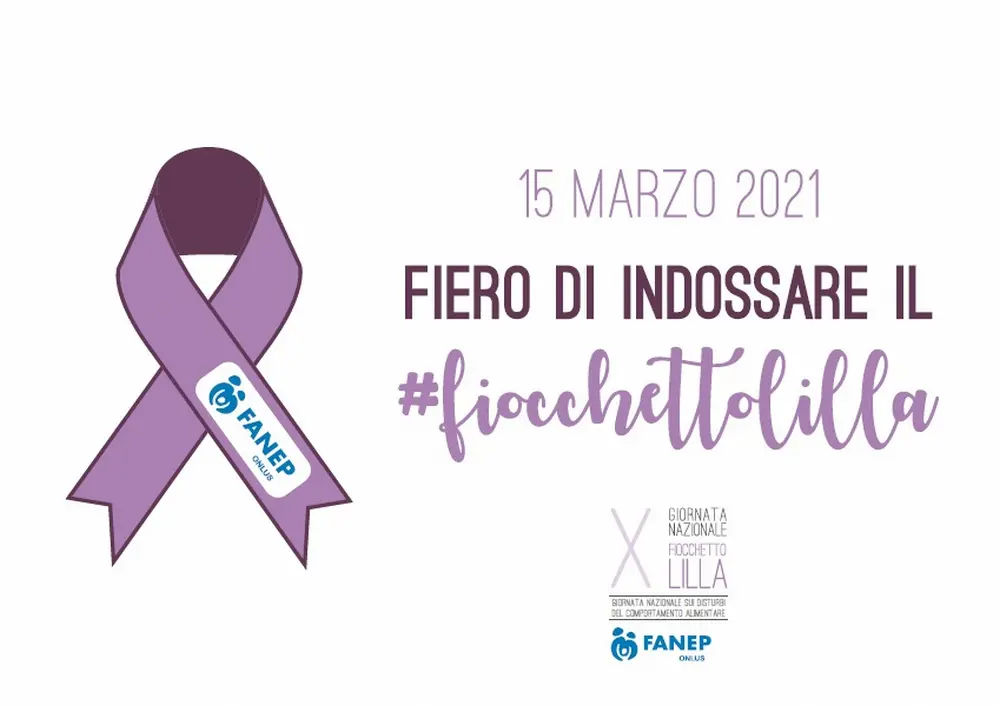 Fiocchetto Lilla 2021: lunedì 15 marzo un contest su FB per sensibilizzare sui disturbi alimentari
